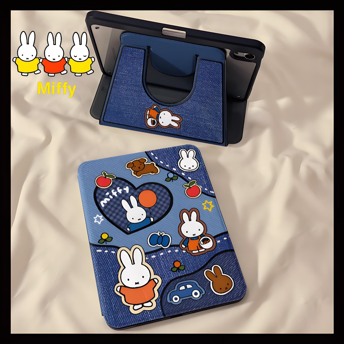 Kawaii Miffy Rabbit Tablet Cas - огляд і ціна Tablet Pc Accessories