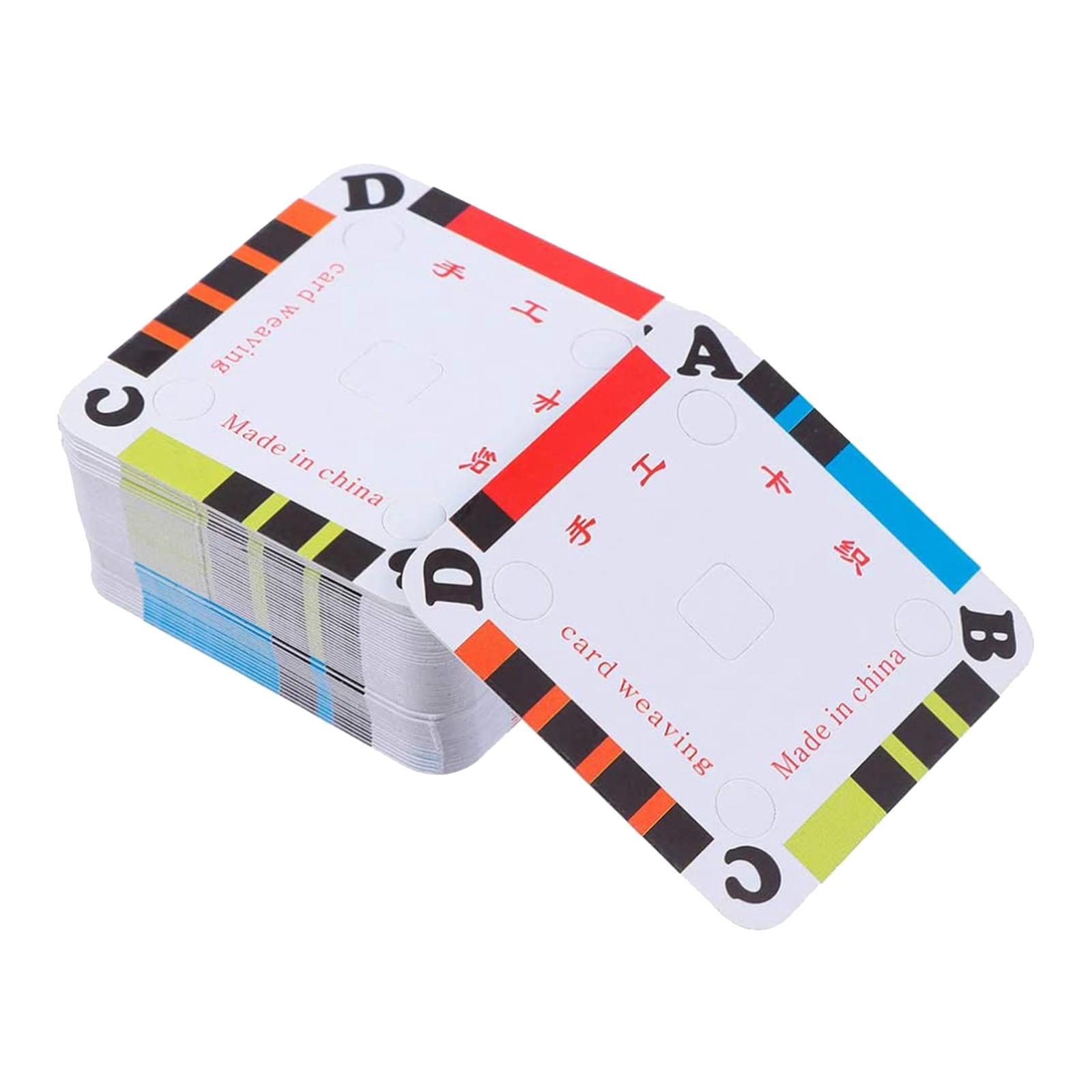 Weaving Card Paper Loom Cards  - огляд і ціна Tablet Weaving Accessories
