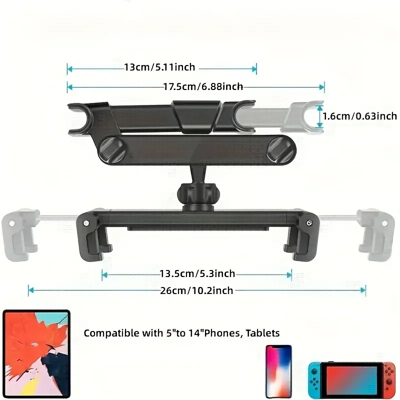 Foldable Car Phone Holder Back - огляд і ціна Trimble Tablet Accessories