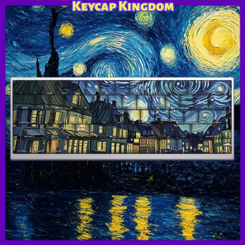 Van Gogh Starry Sky Theme Keyc - огляд і ціна Tablet Pc Accessories