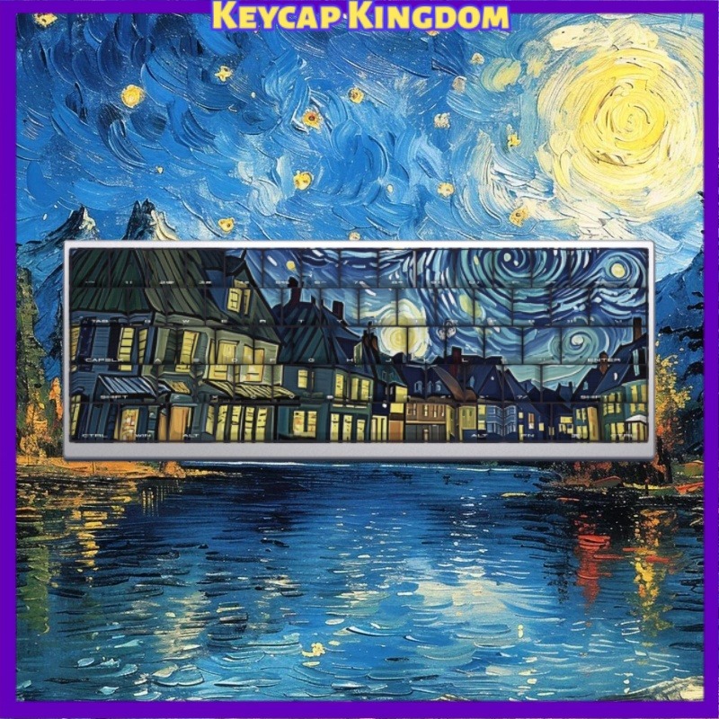 Van Gogh Starry Sky Theme Keyc - огляд і ціна Tablet Pc Accessories