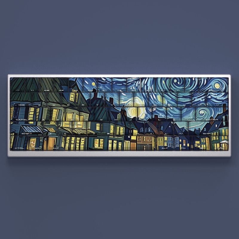 Van Gogh Starry Sky Theme Keyc - огляд і ціна Tablet Pc Accessories