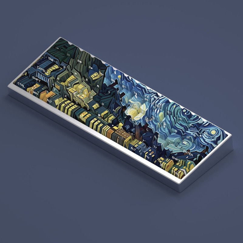Van Gogh Starry Sky Theme Keyc - огляд і ціна Tablet Pc Accessories
