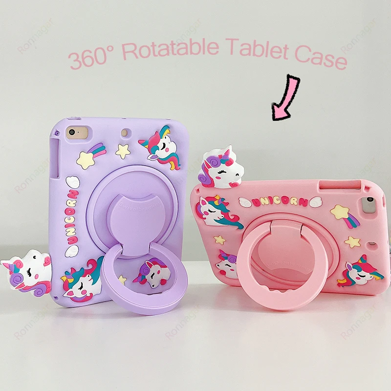 Cartoon Pony Tablet Case for X - огляд і ціна Redmi Tablet Accessories