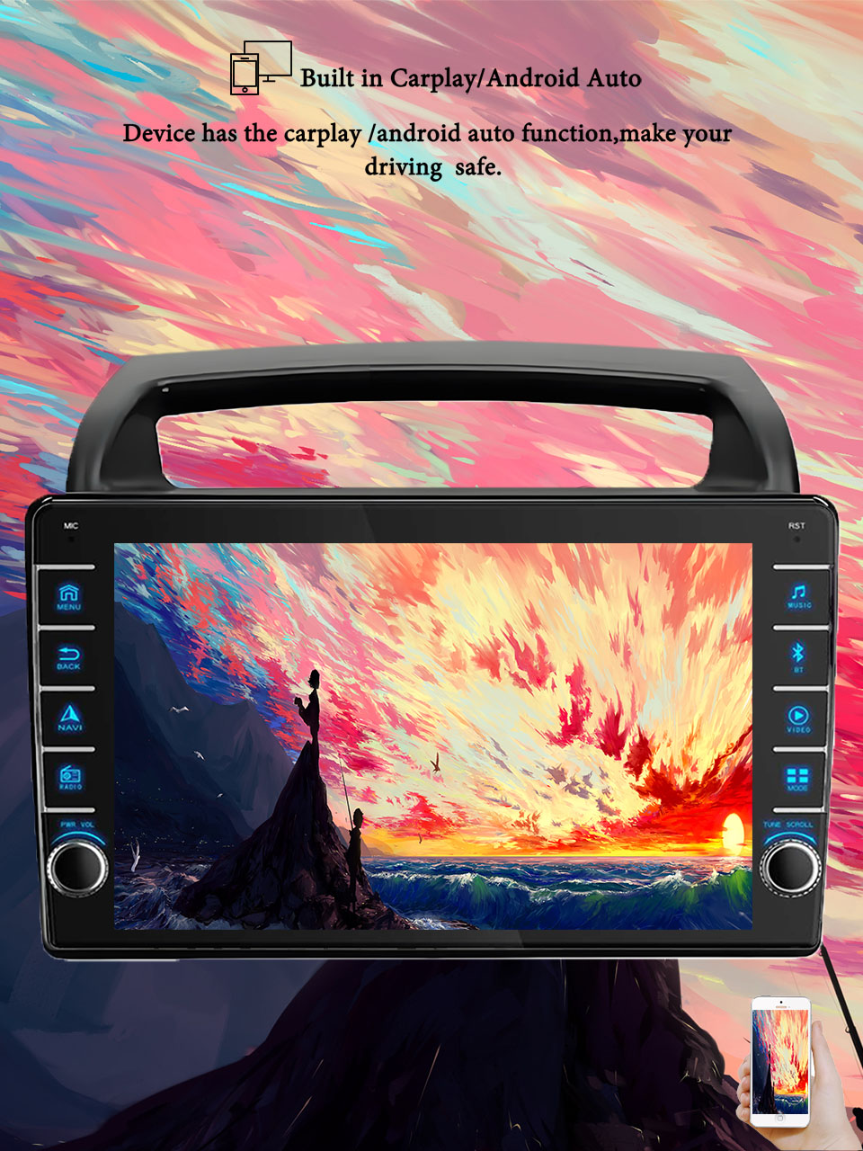 8G+128G Android 14 For Kia Car - огляд і ціна Tablet Danish Mobile & Accessories Photos