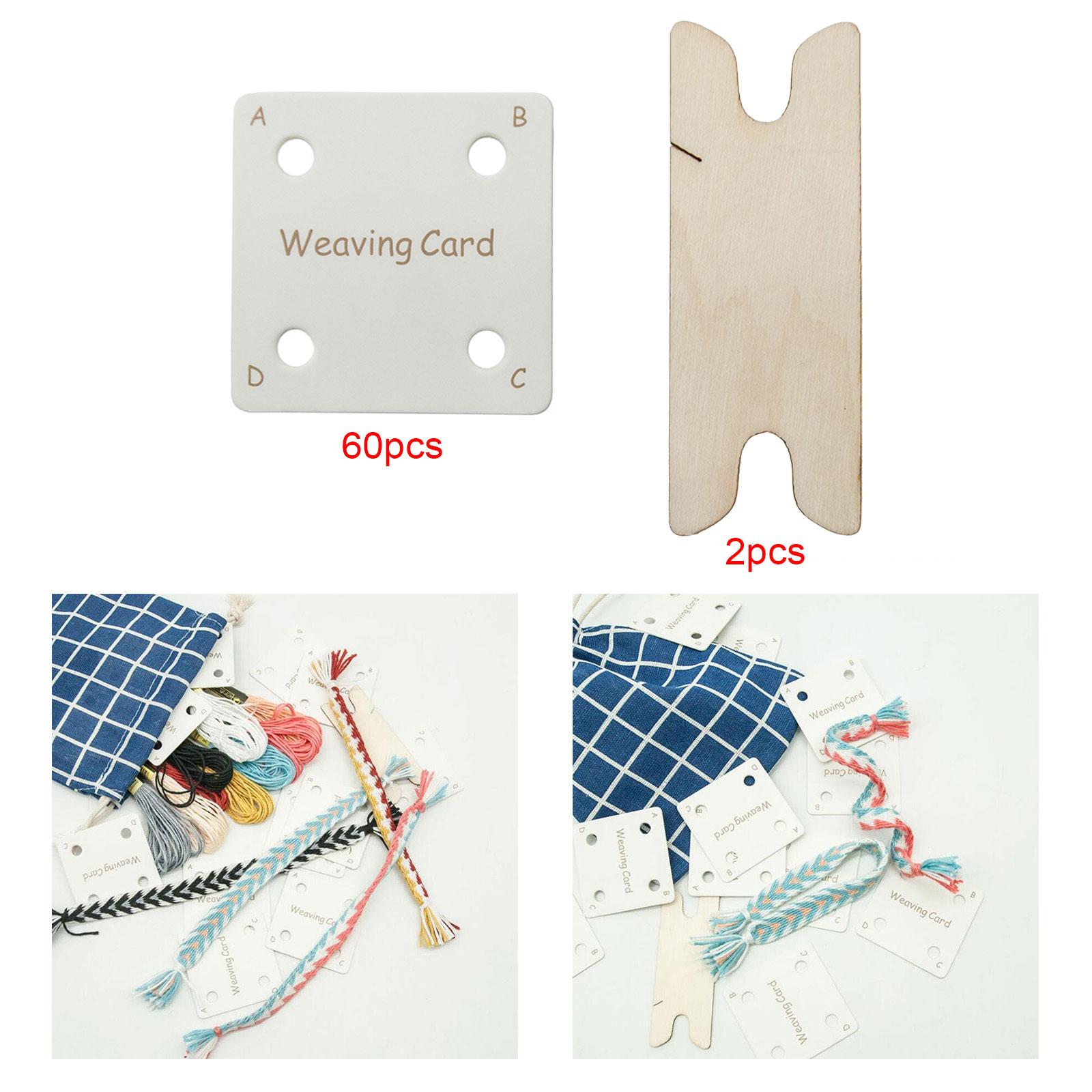 60Pcs Tablet Weaving Card for  - огляд і ціна Tablet Weaving Accessories