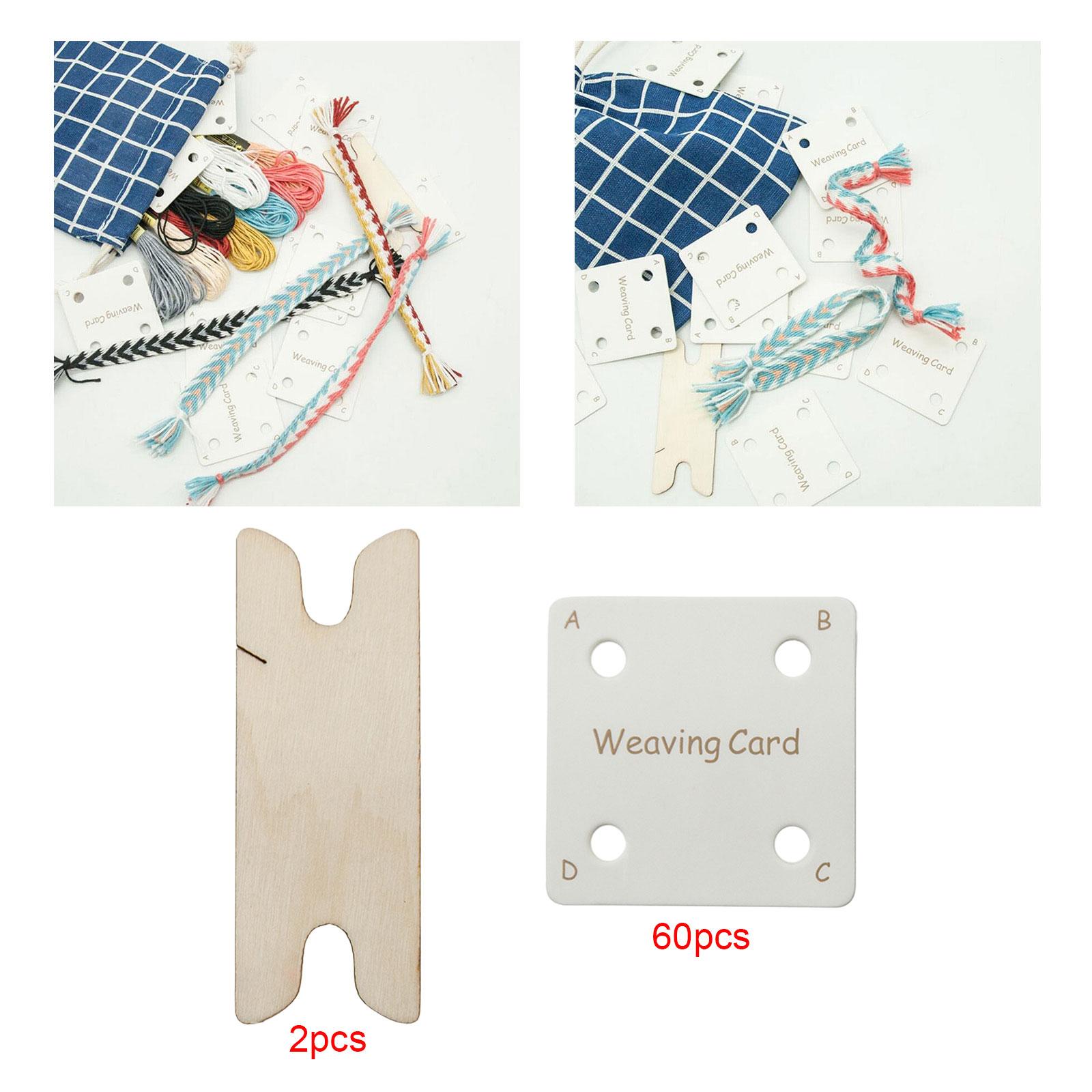 60Pcs Tablet Weaving Card for  - огляд і ціна Tablet Weaving Accessories
