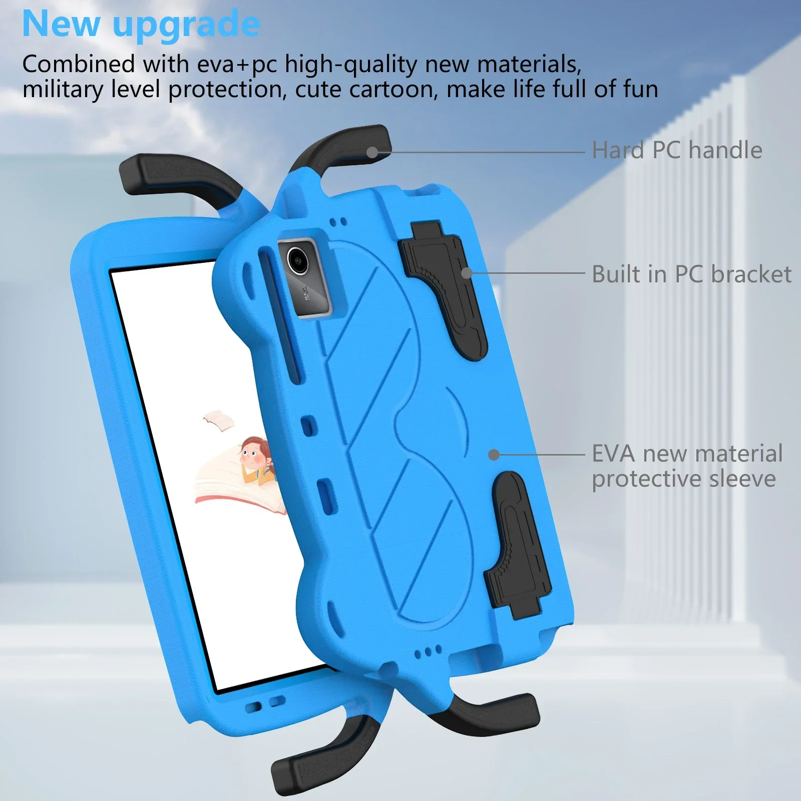 Cute Cartoon Soft EVA+PC Kids  - огляд і ціна Onn Tablet Accessories