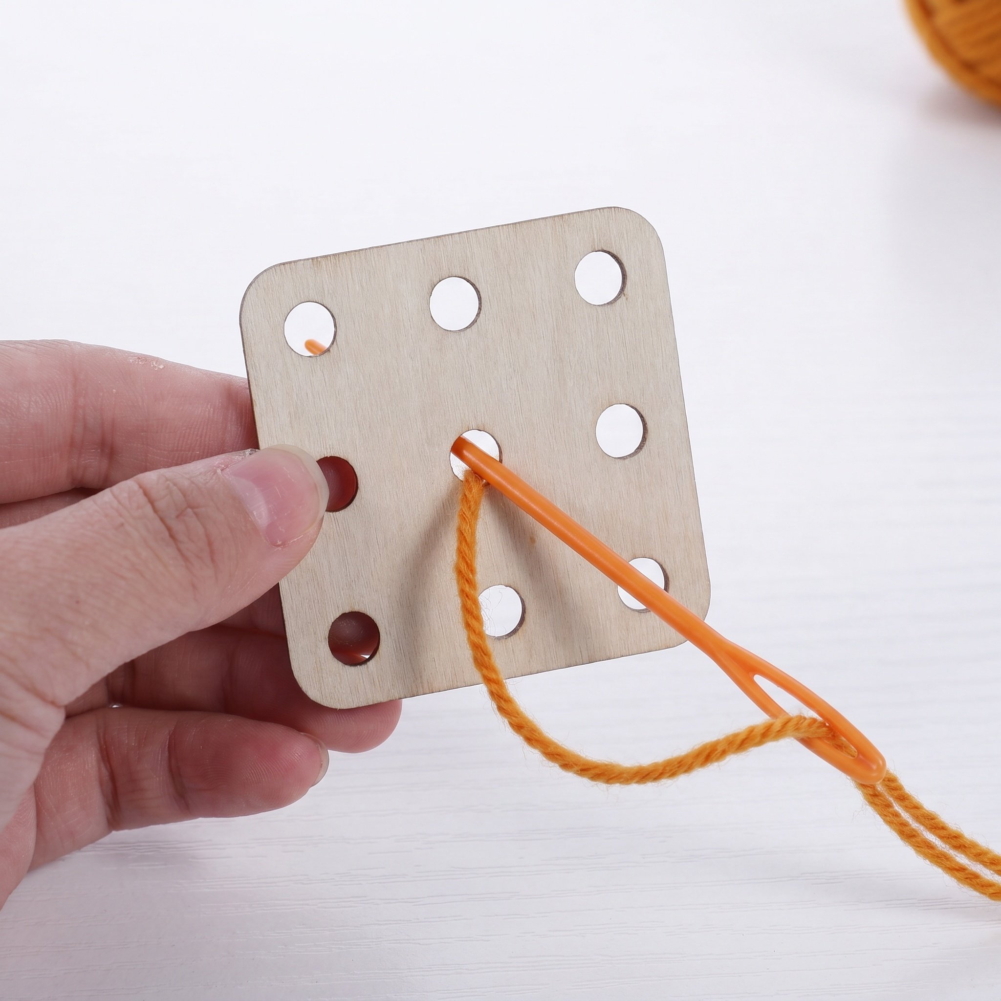 48pcs Wood Tablet Weaving Card - огляд і ціна Tablet Weaving Accessories
