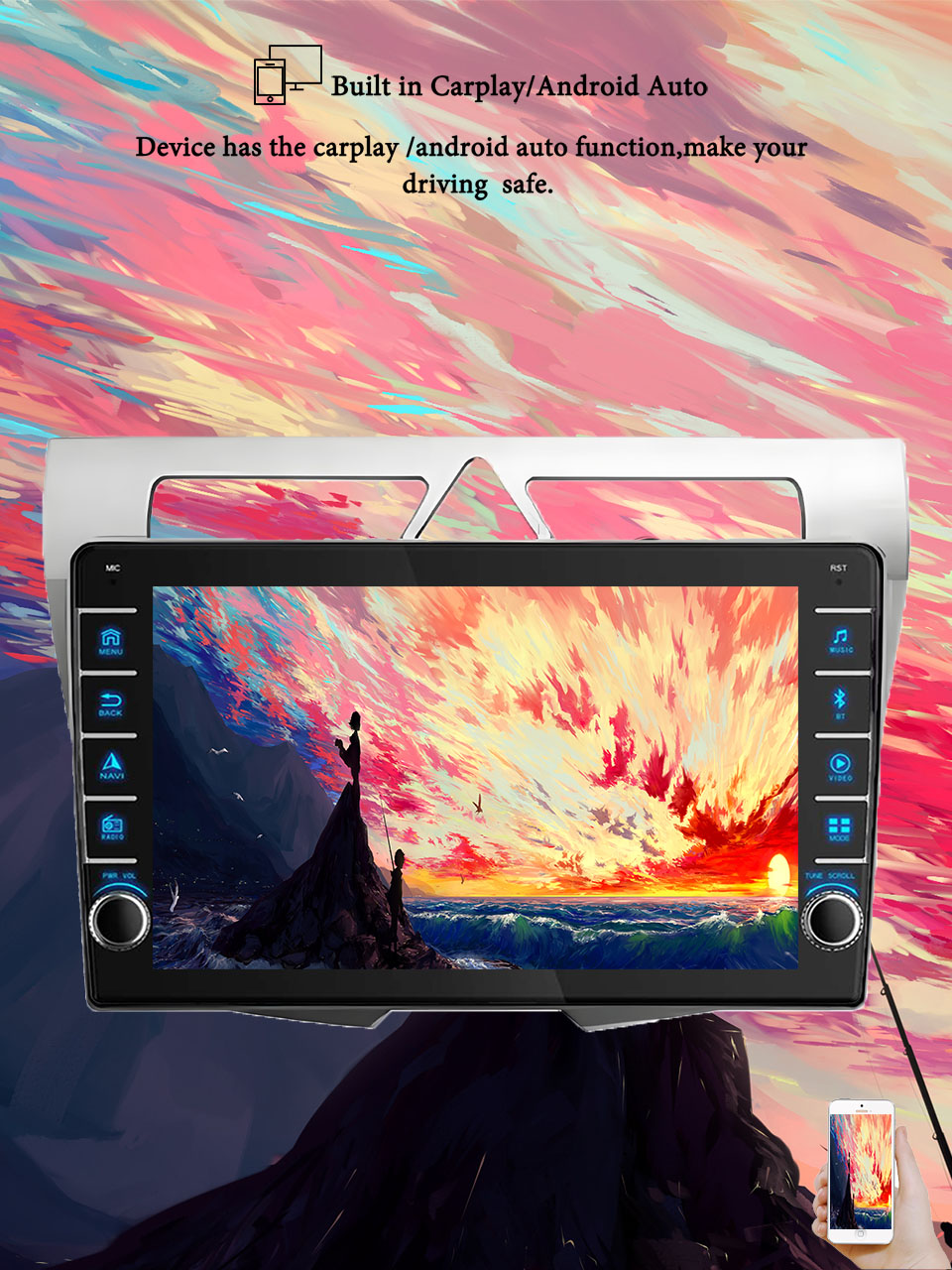 8G+128G Android 14 For Kia Pic - огляд і ціна Tablet Danish Mobile & Accessories Photos