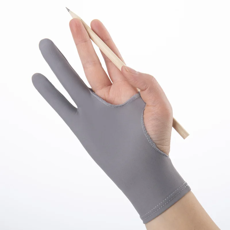 Two Finger Anti-fouling Glove  - огляд і ціна Drawing Glove Artist