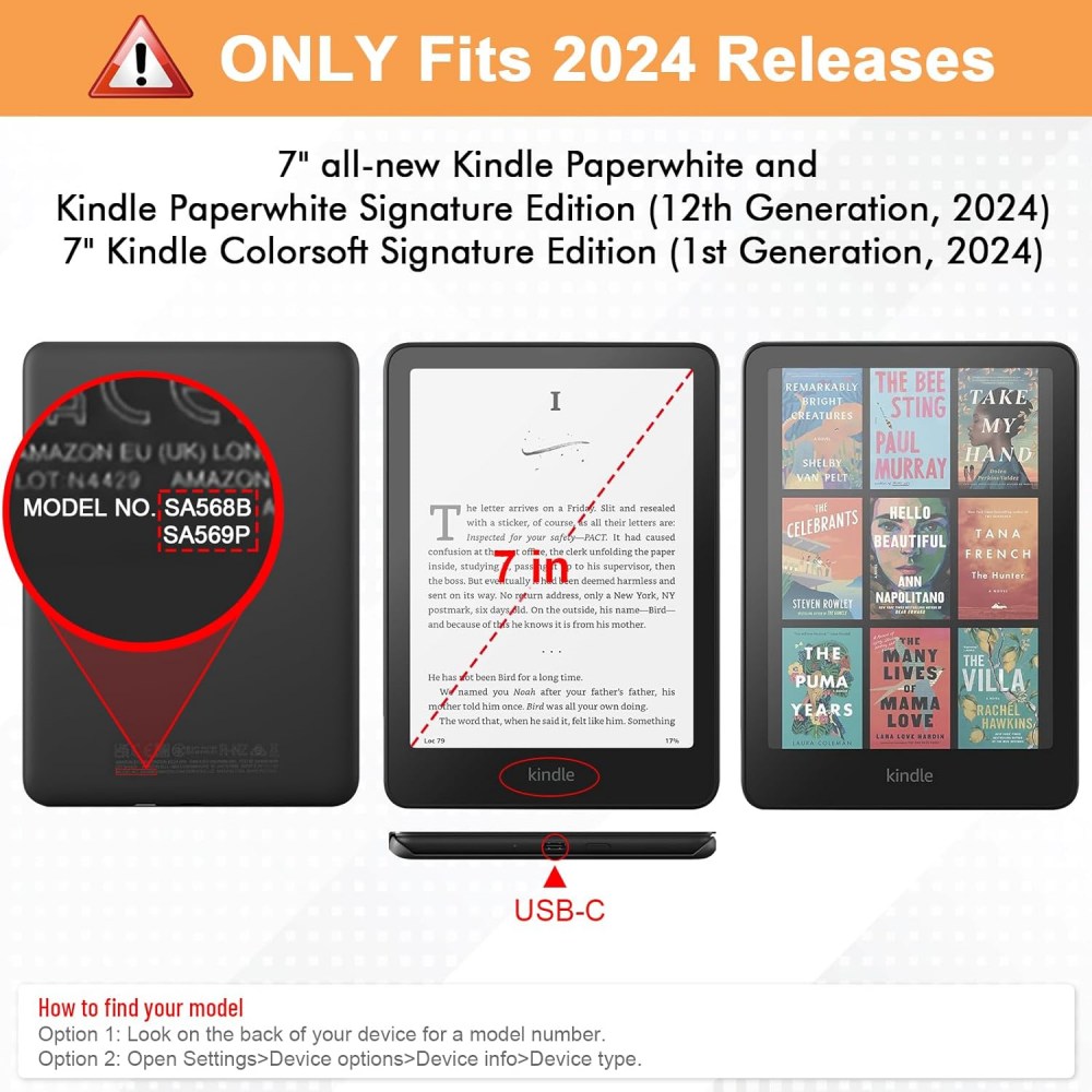 Case For Kindle Paperwhite 202 - огляд і ціна Redmi Tablet Accessories