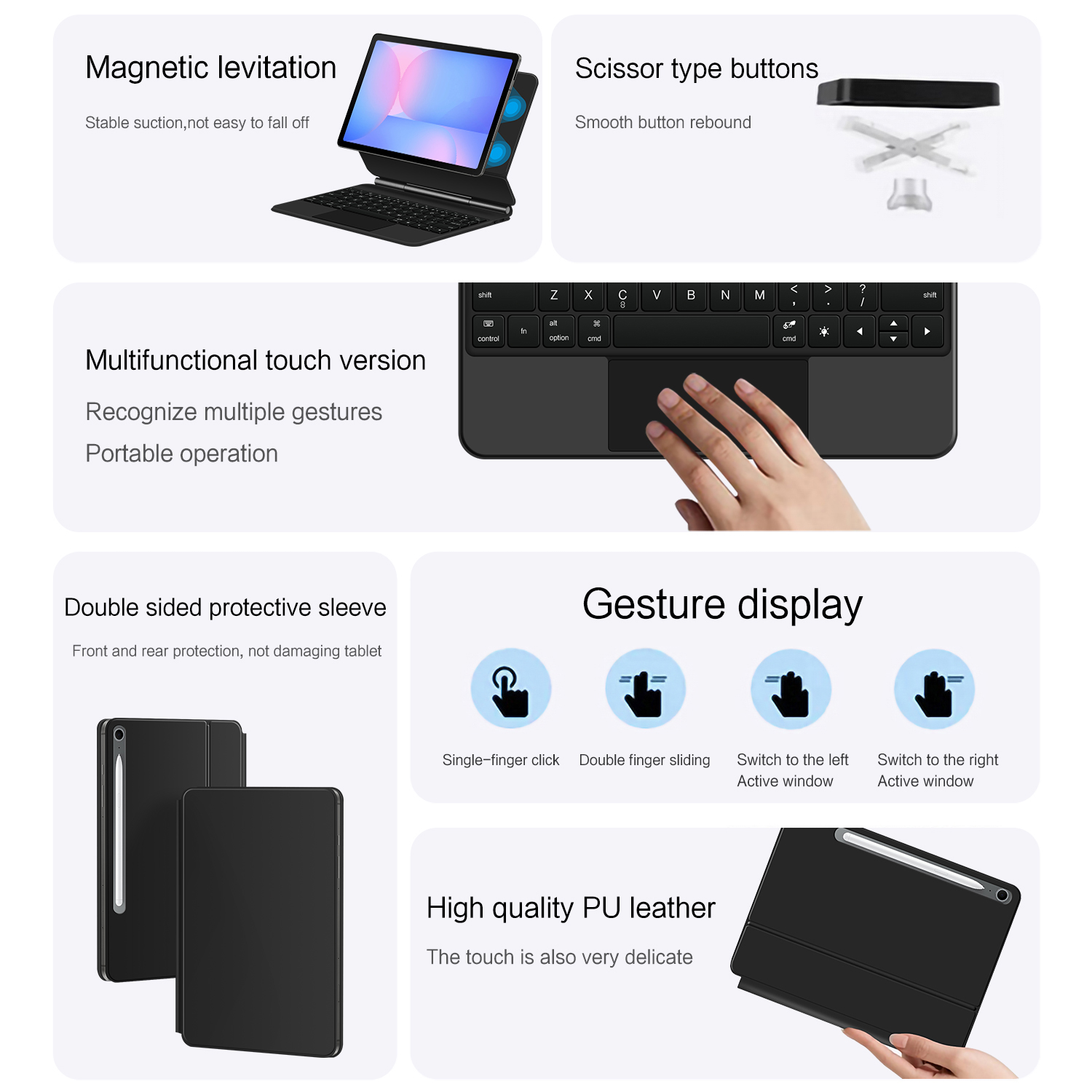 Magic Keyboard for Samsung Gal - огляд і ціна Tablet Accessories For Samsung