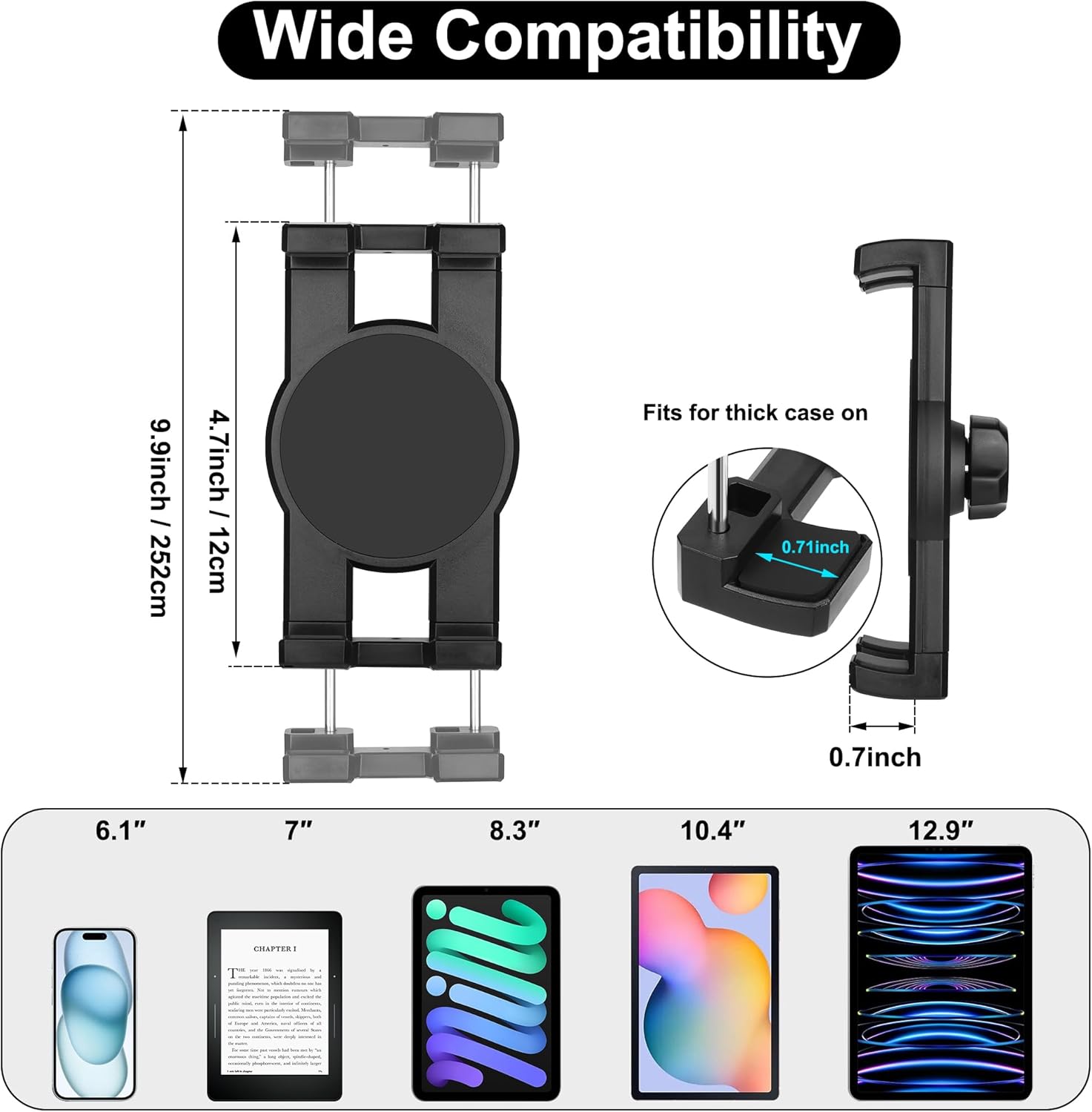 Adjustment Car Tablets Mount D - огляд і ціна Trimble Tablet Accessories